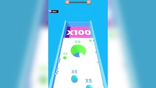 Satisfying Mobile Gameplay NEW VIDEO Playing 1000 Tiktok Canvas Run Game Relaxing #101