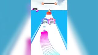 Satisfying Mobile Gameplay NEW VIDEO Playing 1000 Tiktok Canvas Run Game Relaxing #101