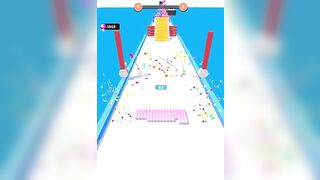 Satisfying Mobile Gameplay NEW VIDEO Playing 1000 Tiktok Canvas Run Game Relaxing #101