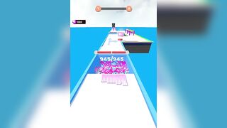 Satisfying Mobile Gameplay NEW VIDEO Playing 1000 Tiktok Canvas Run Game Relaxing #101