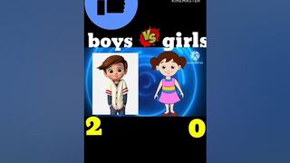 girls vs boys compitition #shots#boy #girl #compilation #virlshort