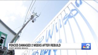 Vandals tag Fort Myers Beach property, leave their names in graffiti