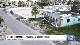 Vandals tag Fort Myers Beach property, leave their names in graffiti