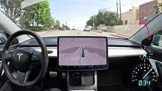 Driving to the Beach on Tesla Full Self-Driving Beta 11.4.2