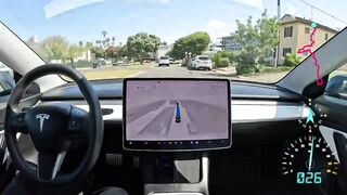 Driving to the Beach on Tesla Full Self-Driving Beta 11.4.2