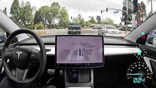 Driving to the Beach on Tesla Full Self-Driving Beta 11.4.2