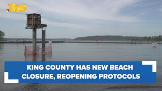 King County rolls out new beach closure and reopening protocols