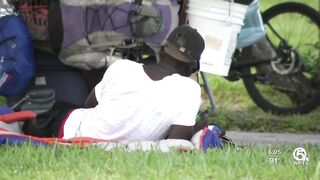 Homeless numbers increase in Palm Beach County since last year