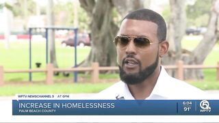 Homeless numbers increase in Palm Beach County since last year