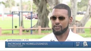 Homeless numbers increase in Palm Beach County since last year