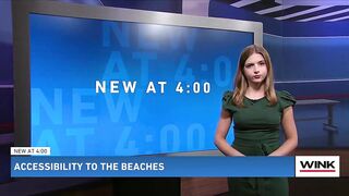 New Fort Myers Beach sand berm becomes an obstacle for a woman with disabilities