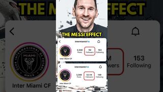 The Messi Effect | Messi to Inter Miami Done Deal | Inter Miami Instagram Followers |