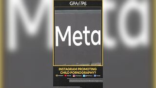 Gravitas: Instagram promoting pedophilic content?