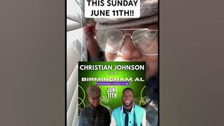 BIRMINGHAM JUNE 11TH! #christianjohnsoncomedy #comedy #funny #trending #funnyvideo #trend