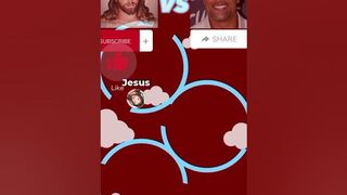 Jesus VS The Rock #funny #meme #viral #lol #jesus #marblerun #shorts