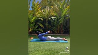 Fix Rounded Shoulders with this Yoga Pose (Sarpasana)