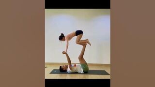 Acro Yoga By Basistha And Wulan #acroyoga #yoga #yogadance #fitness