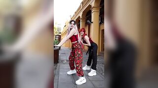 Y la QUESO????? La QUE SOPORTE????TUTORIAL????TikTok trend BAILE #shorts