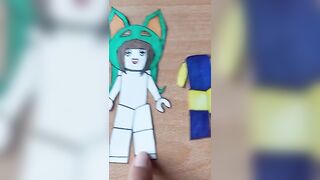 ????Easy making paper diy ???? #robloxoutfits #robloxoutfitidea #compilation #diy #shortsvideo #shorts134