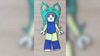 ????Easy making paper diy ???? #robloxoutfits #robloxoutfitidea #compilation #diy #shortsvideo #shorts133