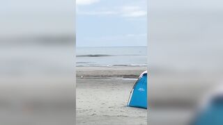 A Beach Day With Us #outerbanks #charleston #beach #couple