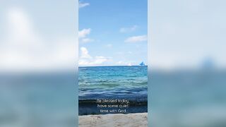 Quiet time with God | Waves of Boracay Beach | Ardy Roberto #boracay #happylife