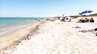 Beach ????️El Soler - Valencia????️ | Beach walking 4K☑️