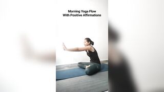 Morning Yoga Flow | Positive Affirmation | Healthy Mind and Body #mentalhealth #yoga #motivation #om