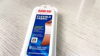 ✅ BAND-AID Flexible Fabric Bandages One Size Travel Pack, 8 Count, Pack of 24 ????