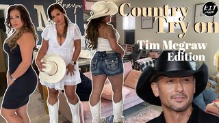 Country Try on Haul ???? - Outfits for Tim Mcgraw Concert