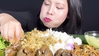 CHICKEN LIVER MUKBANG COMPILATION