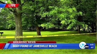 Body found at Jamesville Beach County Park