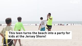 Teen creates “Schmoopy’s Beach Party” for summer fun at the Jersey shore