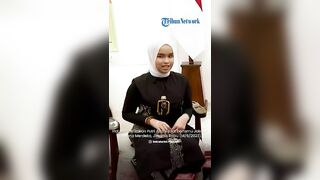 Putri Ariani Cerita Banjir Notifikasi di Instagram Hingga Ponselnya Rusak saat Bertemu Jokowi