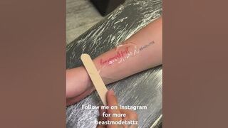 Dainty writing #tattoo #instagram #tattooartist #tiktok #trending #viral