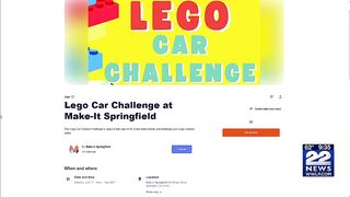 Make It Springfield hosts "LEGO Car Challenge"