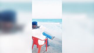 sayalkudi beach ⛱️ #tamil #shorts #short #shortsfeed #like #ilayaraja #travel #beach #wave #reel #1k