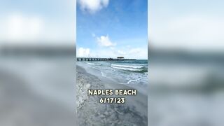 Naples Beach This Morning