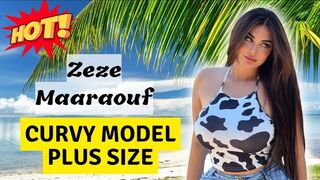 Zeze Maaraouf Instagram Star-Fashion Model & Bio #fashion #model #instabio #modelplussize #curvy