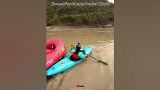 Female Safety Kayaker Of India ???????? #reel #touristattractions #travel #adventure