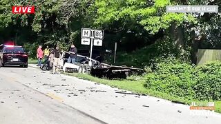 Pickup pulls into path of tractor-trailer, driver suffers serious injuries in crash