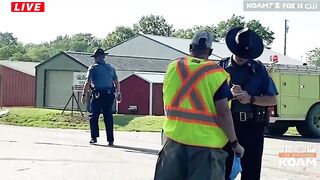 Pickup pulls into path of tractor-trailer, driver suffers serious injuries in crash