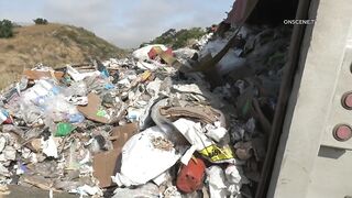 San Diego: I-15 Flipped Semi Truck w/ Trailer 06172023