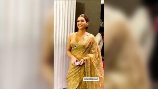 bollywood style sequence saree |sequence saree haul |bollywood glam |celebrity inspired saree 2023