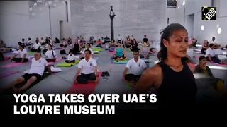 UAE all set to celebrate 9th International Yoga Day; holds curtain raiser event at Louvre Museum