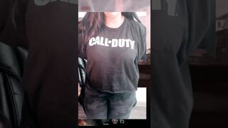 Call of duty shirt try on haul #callofduty #clothing #fashion