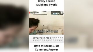 Crazy Korean Mukbang Twerk