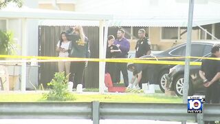 Triple shooting leaves 2 dead in North Miami Beach.