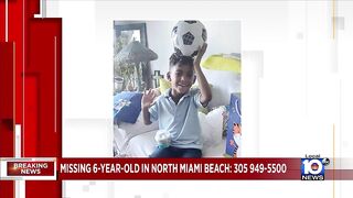 Police search for missing boy in North Miami Beach