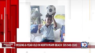 Police search for missing boy in North Miami Beach